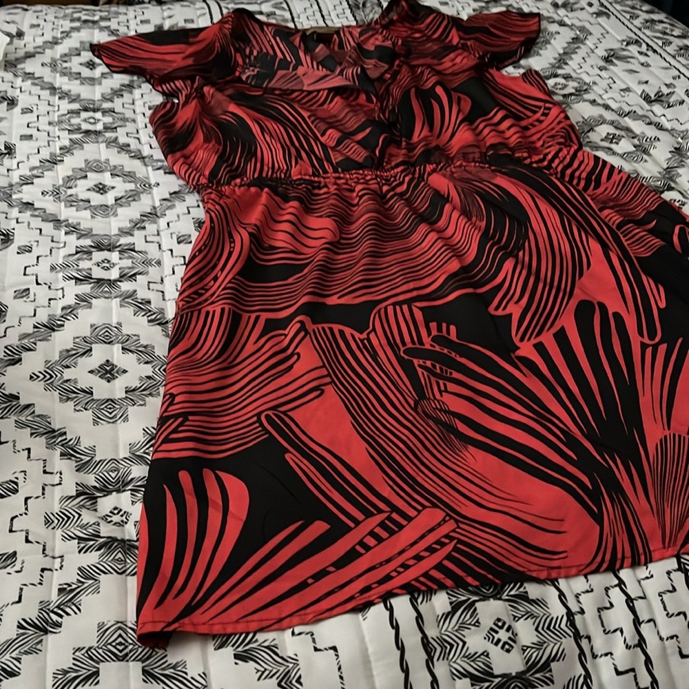 Miss Tina Ruffle Dress Size XXL - Picture 4 of 8